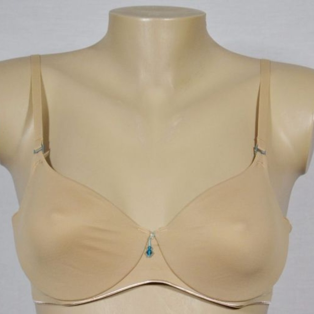 NWT Elle MacPherson E72-484 Double Skins Nude Bra